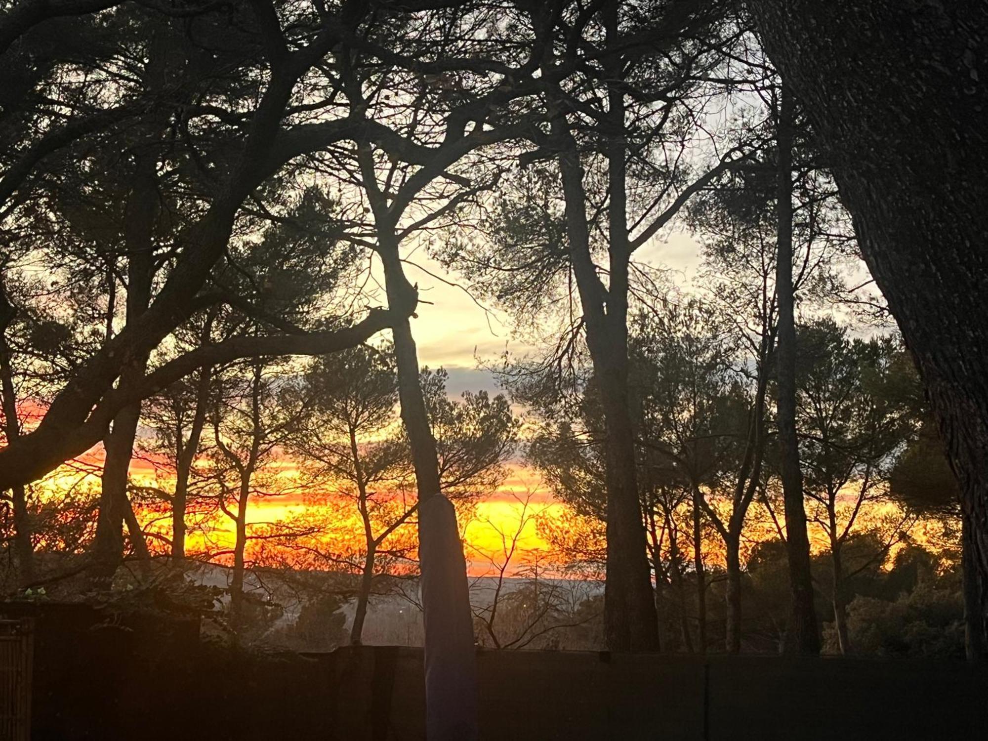 Maison Provencale Au Calme De La Campagne Avec Jacuzzi Aix-en-Provence Bagian luar foto